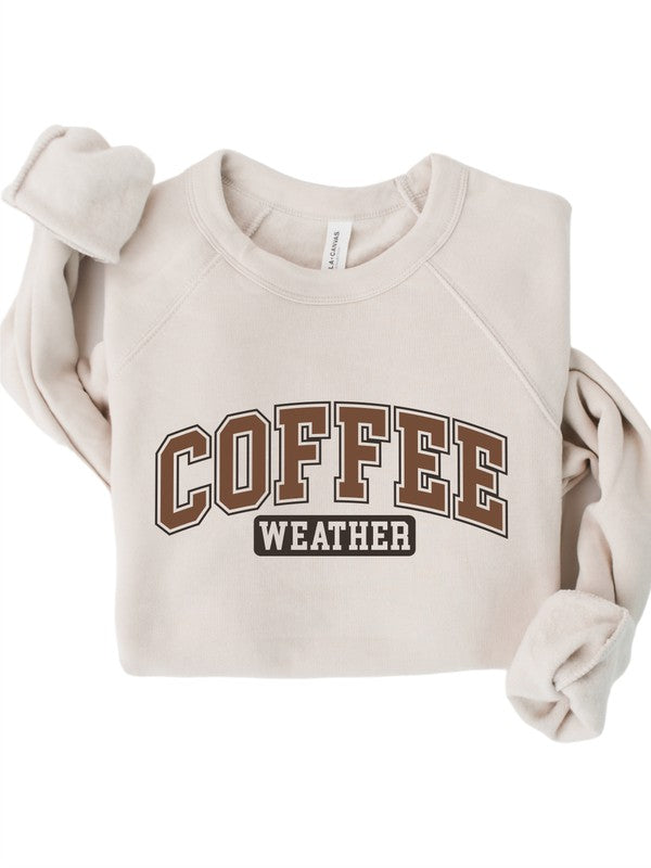 Coffee Weather Graphic Premium Crew