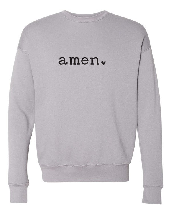 Amen Heart Graphic Sweatshirt