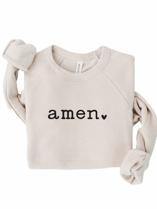 Amen Heart Graphic Sweatshirt