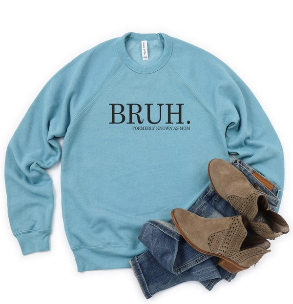 Bruh Mom Graphic Premium Sweatshirt