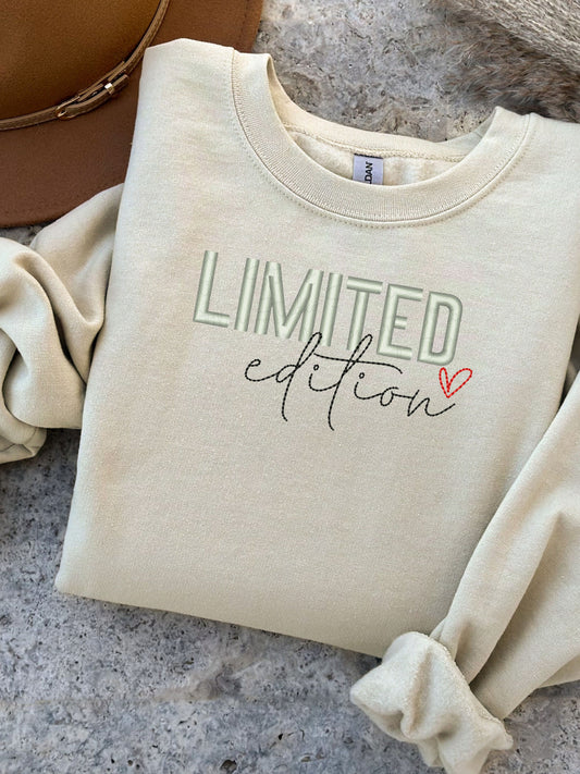 Limited Edition, Embroidered Sweatshirt